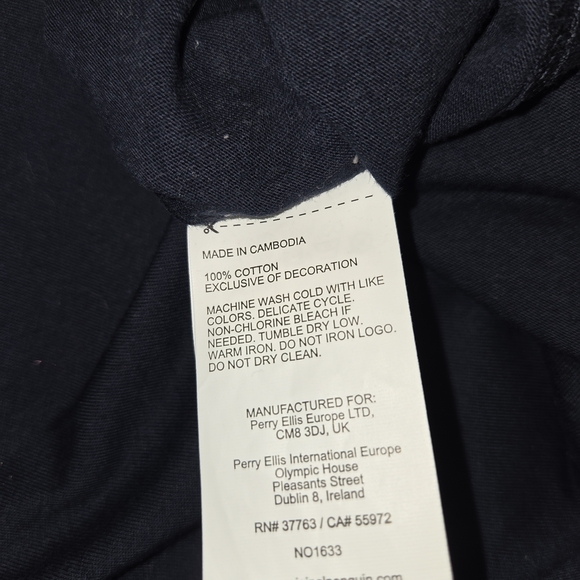 Original Penguin Navy T-Shirt with Graphic Detail - Picture 5 of 6